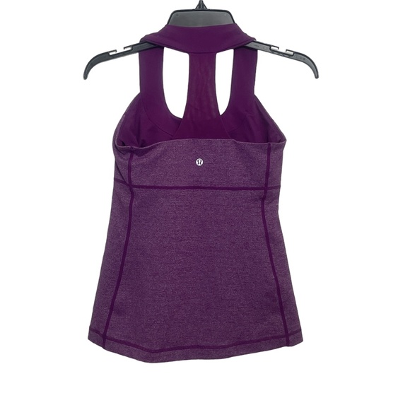 Lululemon‎ Small (see measurements)Halter Razor Back Tank Purple - Picture 6 of 6